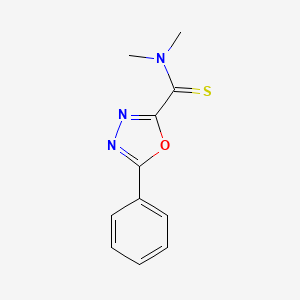 N,N-Dimethyl-5-phenyl-1,3,4-oxadiazole-2-carbothioamide