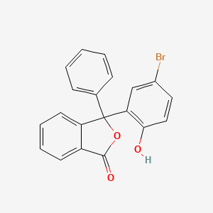 3-(5-Bromo-2-hydroxyphenyl)-3-phenyl-2-benzofuran-1-one