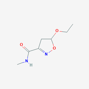 5-Ethoxy-N-methyl-4,5-dihydro-1,2-oxazole-3-carboxamide