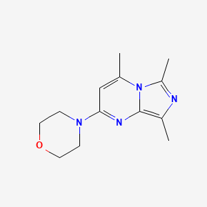 4,6,8-Trimethyl-2-(morpholin-4-yl)imidazo[1,5-a]pyrimidine