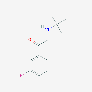 2-(Tert-butylamino)-1-(3-fluorophenyl)ethanone