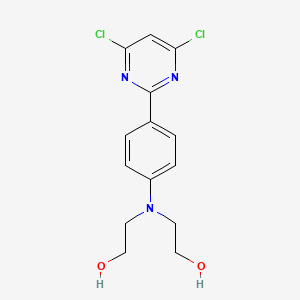 2,2'-((4-(4,6-Dichloropyrimidin-2-yl)phenyl)azanediyl)diethanol