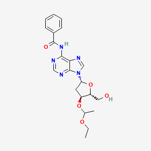 N-Benzoyl-2'-deoxy-3'-O-(1-ethoxyethyl)adenosine