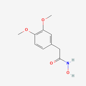 molecular formula C10H13NO4 B1291243 2-(3,4-dimethoxyphenyl)-N-hydroxyacetamide 