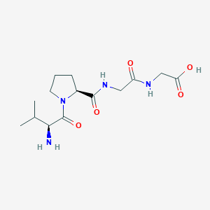 Glycine, L-valyl-L-prolylglycyl-