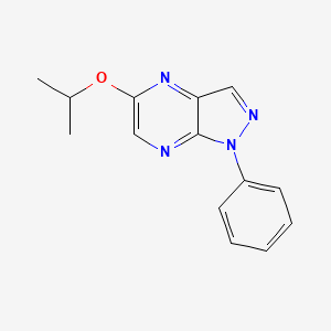 5-isopropoxy-1-phenyl-1H-pyrazolo[3,4-b]pyrazine