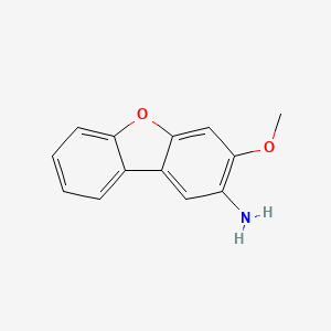 3-Methoxy-2-dibenzofuranamine