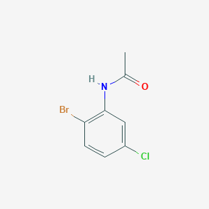 molecular formula C8H7BrClNO B1291279 N-(2-Bromo-5-chlorophenyl)acetamide CAS No. 827-66-7
