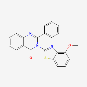 3-(4-Methoxy-1,3-benzothiazol-2-yl)-2-phenylquinazolin-4(3H)-one