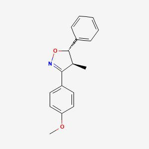 Trans-3-(4-methoxyphenyl)-4-methyl-5-phenyl-4,5-dihydroisoxazole