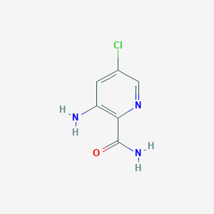 3-Amino-5-chloropyridine-2-carboxamide