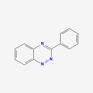 molecular formula C13H9N3 B12912931 3-Phenyl-1,2,4-benzotriazine CAS No. 6299-90-7