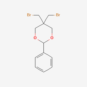 molecular formula C12H14Br2O2 B1291294 5,5-双(溴甲基)-2-苯基-1,3-二噁烷 CAS No. 3733-29-7