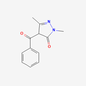 4-Benzoyl-2,5-dimethyl-2,4-dihydro-3H-pyrazol-3-one