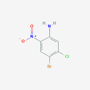 B1291299 4-Bromo-5-chloro-2-nitroaniline CAS No. 827-33-8