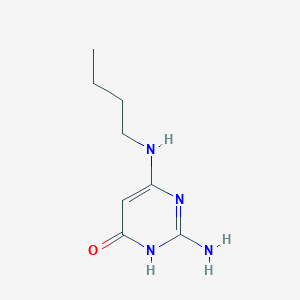 2-Amino-6-(butylamino)pyrimidin-4(3H)-one