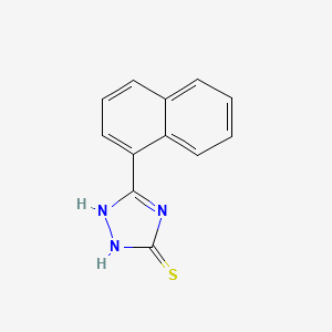 3H-1,2,4-Triazole-3-thione, 1,2-dihydro-5-(1-naphthalenyl)-