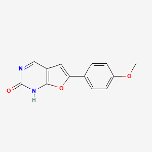 6-(4-Methoxyphenyl)furo[2,3-d]pyrimidin-2(1H)-one