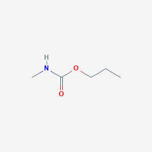 molecular formula C5H11NO2 B12913047 Propyl N-methyl carbamate CAS No. 17671-76-0