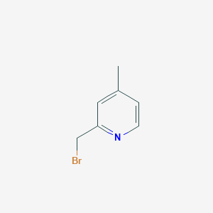 molecular formula C7H8BrN B1291312 2-(溴甲基)-4-甲基吡啶 CAS No. 442910-29-4