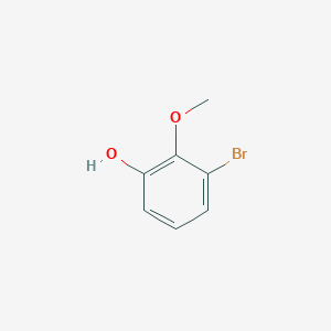 molecular formula C7H7BrO2 B1291322 3-溴-2-甲氧基苯酚 CAS No. 88275-88-1