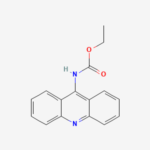 molecular formula C16H14N2O2 B12913263 Ethyl acridin-9-ylcarbamate CAS No. 26687-09-2