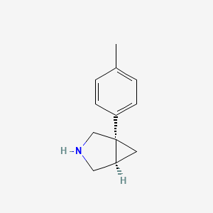 molecular formula C12H15N B12913351 (-)-Bicifadine CAS No. 83213-67-6