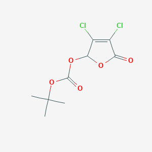 tert-Butyl (3,4-dichloro-5-oxo-2,5-dihydrofuran-2-yl) carbonate