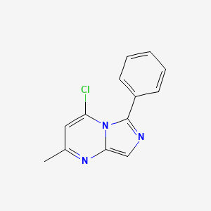 4-Chloro-2-methyl-6-phenylimidazo[1,5-a]pyrimidine