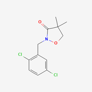 2-[(2,5-Dichlorophenyl)methyl]-4,4-dimethyl-1,2-oxazolidin-3-one