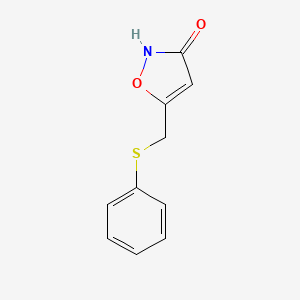 5-((phenylthio)methyl)isoxazol-3(2H)-one