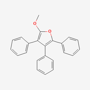 2-Methoxy-3,4,5-triphenylfuran