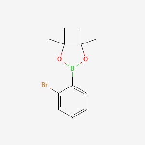 B1291355 2-(2-Bromophenyl)-4,4,5,5-tetramethyl-1,3,2-dioxaborolane CAS No. 269410-06-2