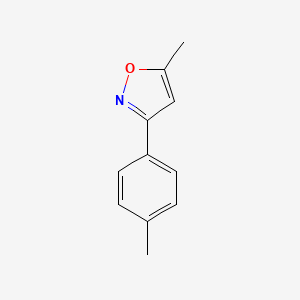 Isoxazole, 5-methyl-3-(4-methylphenyl)-