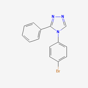 4-(4-Bromophenyl)-3-phenyl-4H-1,2,4-triazole