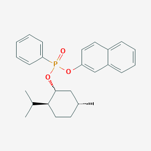 (Rp)-(1R,2S,5R)-2-Isopropyl-5-methylcyclohexyl naphthalen-2-yl phenylphosphonate