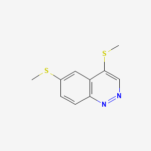 4,6-Bis(methylthio)cinnoline