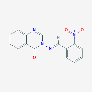 3-((2-Nitrobenzylidene)amino)quinazolin-4(3H)-one