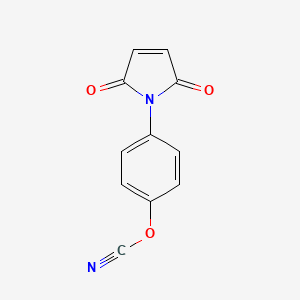 4-(2,5-Dioxo-2,5-dihydro-1H-pyrrol-1-yl)phenyl cyanate