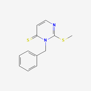 3-Benzyl-2-(methylsulfanyl)pyrimidine-4(3H)-thione