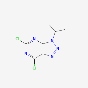 5,7-Dichloro-3-(propan-2-yl)-3H-[1,2,3]triazolo[4,5-d]pyrimidine