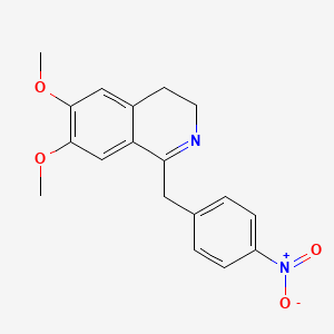 6,7-Dimethoxy-1-(4-nitrobenzyl)-3,4-dihydroisoquinoline