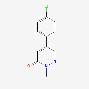 5-(4-Chlorophenyl)-2-methylpyridazin-3(2H)-one