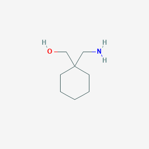 molecular formula C8H17NO B1291430 (1-(氨甲基)环己基)甲醇 CAS No. 2041-57-8