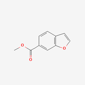 molecular formula C10H8O3 B1291434 Methyl benzofuran-6-carboxylate CAS No. 588703-29-1