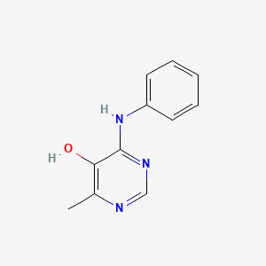 4-Anilino-6-methylpyrimidin-5-ol