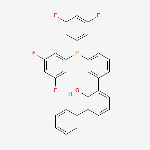 2-[3-bis(3,5-difluorophenyl)phosphanylphenyl]-6-phenylphenol