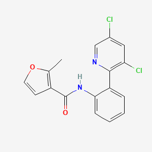 N-(2-(3,5-Dichloropyridin-2-yl)phenyl)-2-methylfuran-3-carboxamide