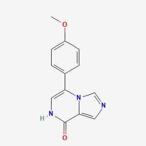 5-(4-Methoxyphenyl)imidazo[1,5-a]pyrazin-8(7H)-one