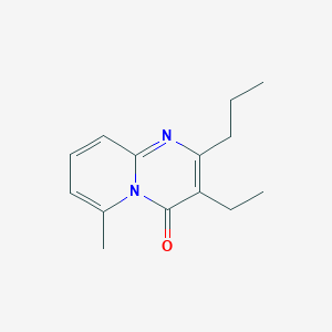 3-Ethyl-6-methyl-2-propyl-4H-pyrido[1,2-a]pyrimidin-4-one